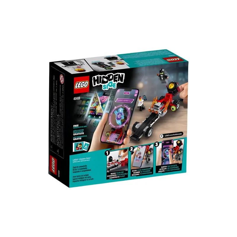 LEGO Ghost Racing Building Blocks 40408-2