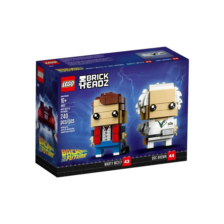 LEGO BrickHeadz, Back To The Future Classic Set Building Blocks 240pcs 41611-2
