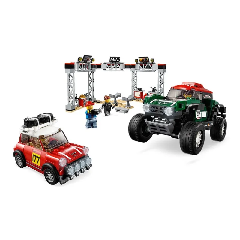 LEGO Super Racing Collection Mini Cooper Trail Running Challenge Building Blocks 75894-2