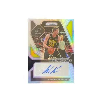 PANINI 2023 24Pz Prizm Walker Keisler Silver Fold Signature Signatures Parallel Topps Jazz Card Pass Sports Cards 1 Pc