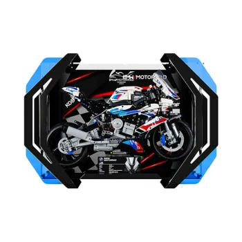 LEGO M1000RR Motorcycle & Alloy Mix and Match Version Display Case Building Blocks 42130  Display Case A