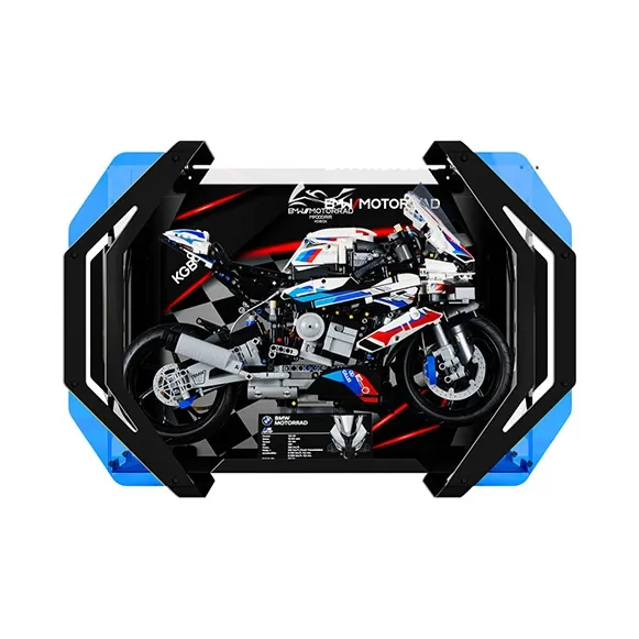 LEGO M1000RR Motorcycle & Alloy Mix and Match Version Display Case Building Blocks 42130  Display Case A-0