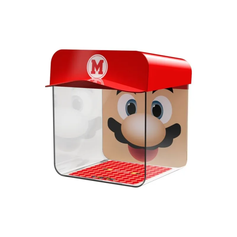 LEGO Super Mario 64 Question Mark Bricks & Unibody Display Case Uncle M Version A Building Blocks 71395- Display Case 1-1