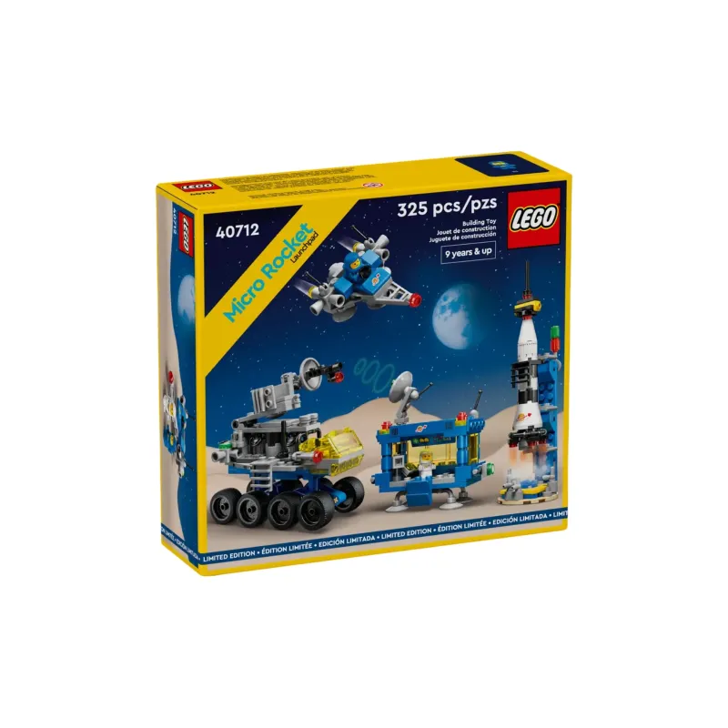 LEGO Miniature Rocket Launcher Building Blocks 325pcs 2 Pcs Figures 40712-1