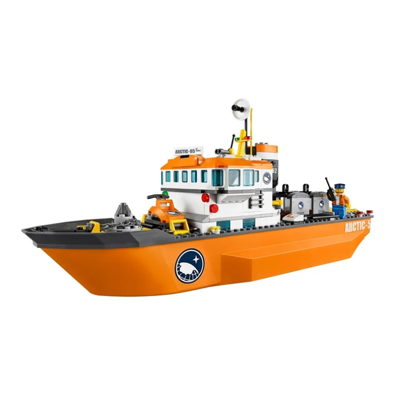 LEGO City Collection Polar Icebreaker Ship Building Blocks 717pcs 60062-2