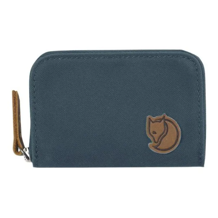 Fjallraven Polyester Blended Cotton Handbag Card Holder Document Wallet Unisex Nightfall Color-0