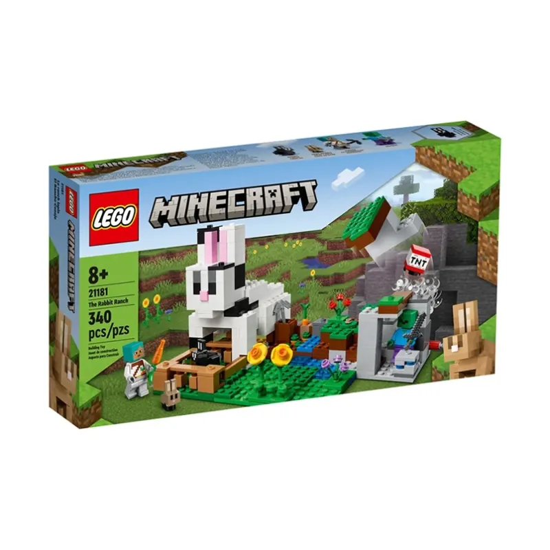 LEGO My World Collection Rabbit Pasture Building Blocks 340pcs 21181-1