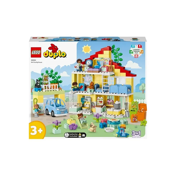LEGO Collection 3 in 1 Dreamy Cottage Building Blocks 218pcs 10994-0
