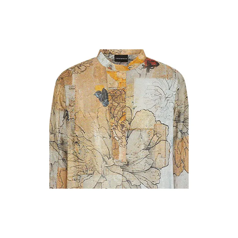 EMPORIO ARMANI Shirts Men Multicolor-6