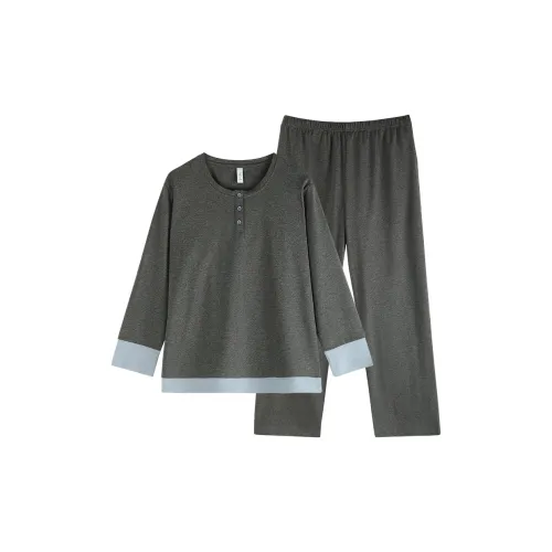 Xuan Liang Pajama Set Women's Dark Heather Gray