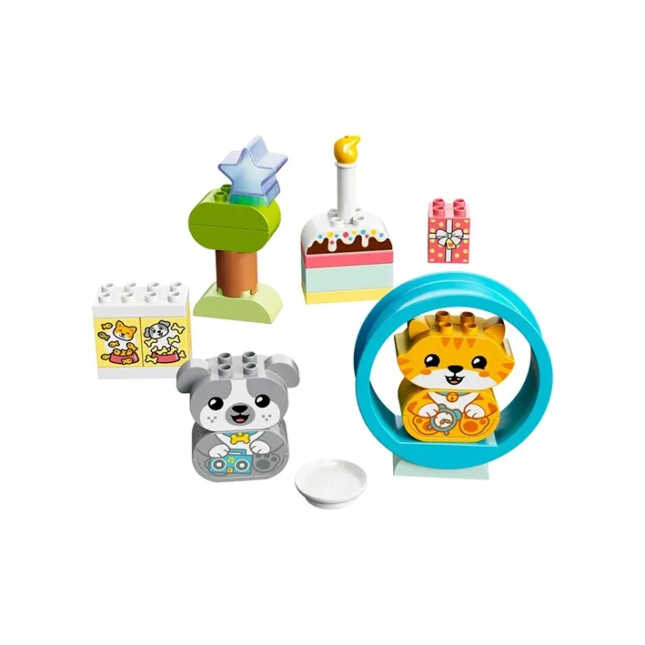 LEGO Dobao Collection Adorable Puppy And Kitten Building Blocks 22pcs 10977-1