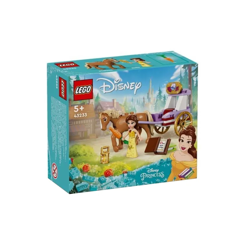 LEGO Disney Collection Belle Princess Fairy Tale Carriage Building Blocks 62pcs 43233-1