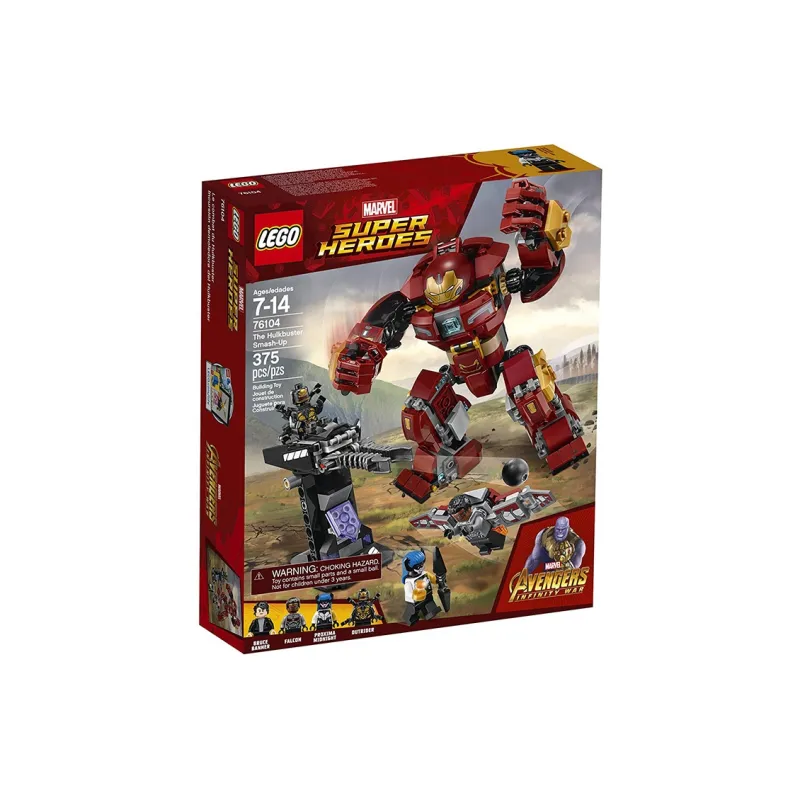 LEGO Super Hero Collection Hulkbuster Marvel The Avengers Hulkbuster Building Blocks 76104-3