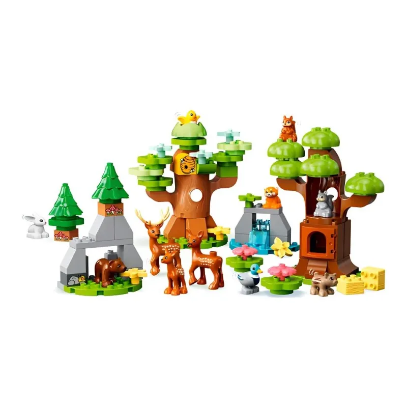 LEGO Collection European Wild Animal Building Blocks 85 Pcs 10979-2