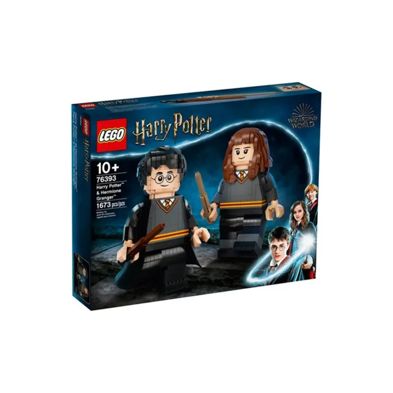 LEGO Harry Potter Collection Harry Potter And Hermione Granger, Harry Potter Characters Building Blocks 76393-1
