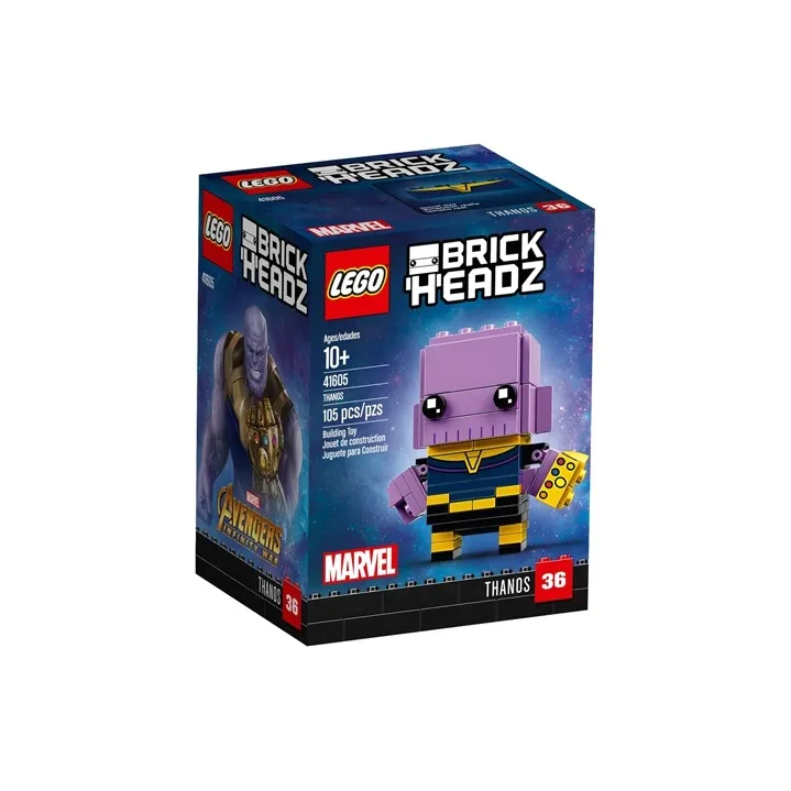 LEGO Star Wars Collection BrickHeadz Thanos Perfect Gift For Boyfriend And Girlfriend Building Blocks 0 300 41605-1