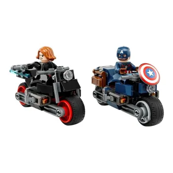 LEGO Black Widow & Captain America Motorcycles Building Blocks 76260