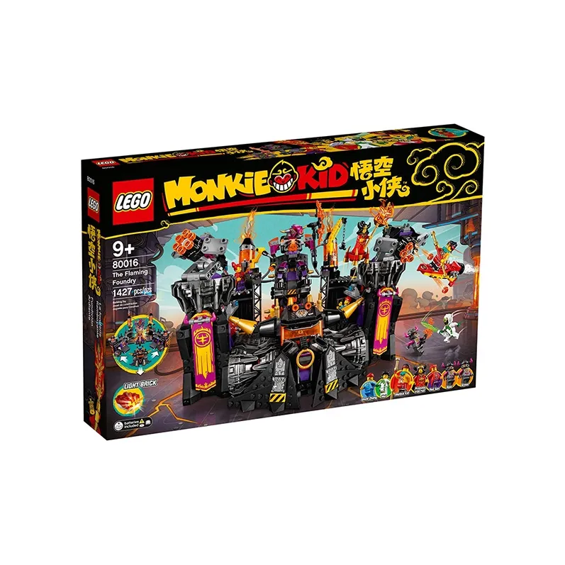 LEGO Little Monkey King Collection Base Of The Bull Demon's Fiery Wrath Building Blocks 80016-3