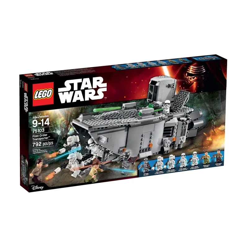 LEGO Star Wars Collection First Order Transport Gunboat Building Blocks 792pcs 75103-3