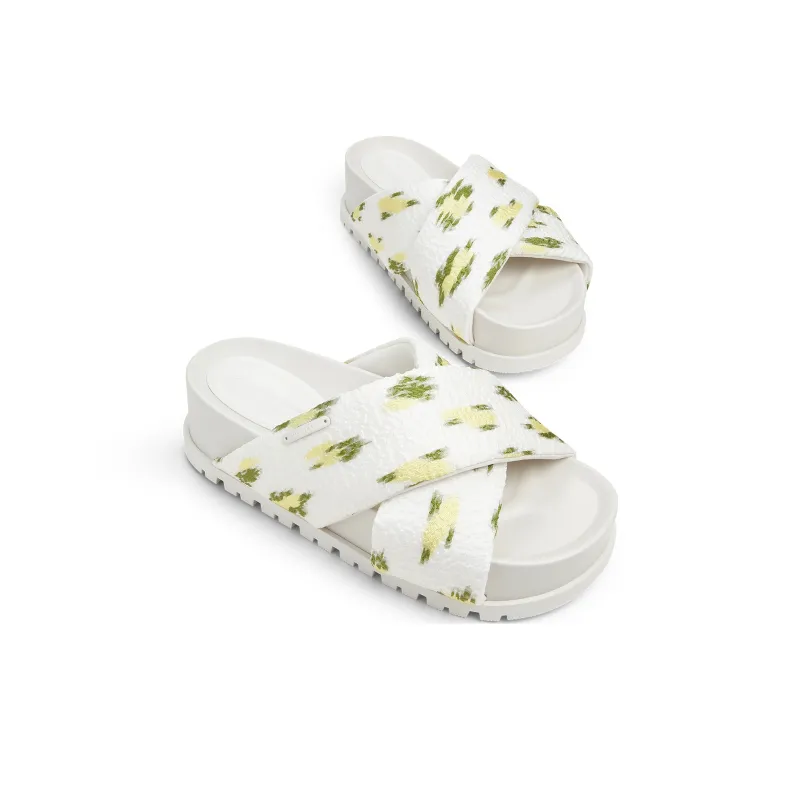 CHARLES&KEITH Composite Sole Slide Slippers 4cm Women's Multi Composite Color-2