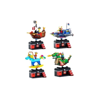 LEGO Bricktober Shake Toy, Adventure Journey Set Building Blocks 168 Pcs 6432432/6432435/6435199/6435203
