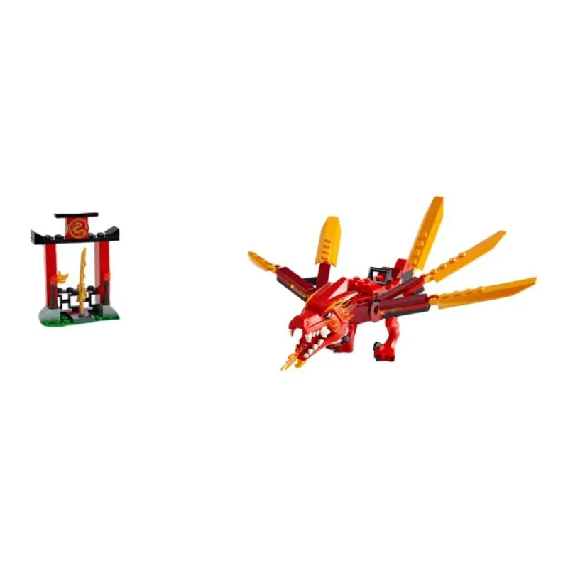 LEGO Phantom Ninja Collection Kai's Flame Shenron Building Blocks 0 300pcs 71701-1