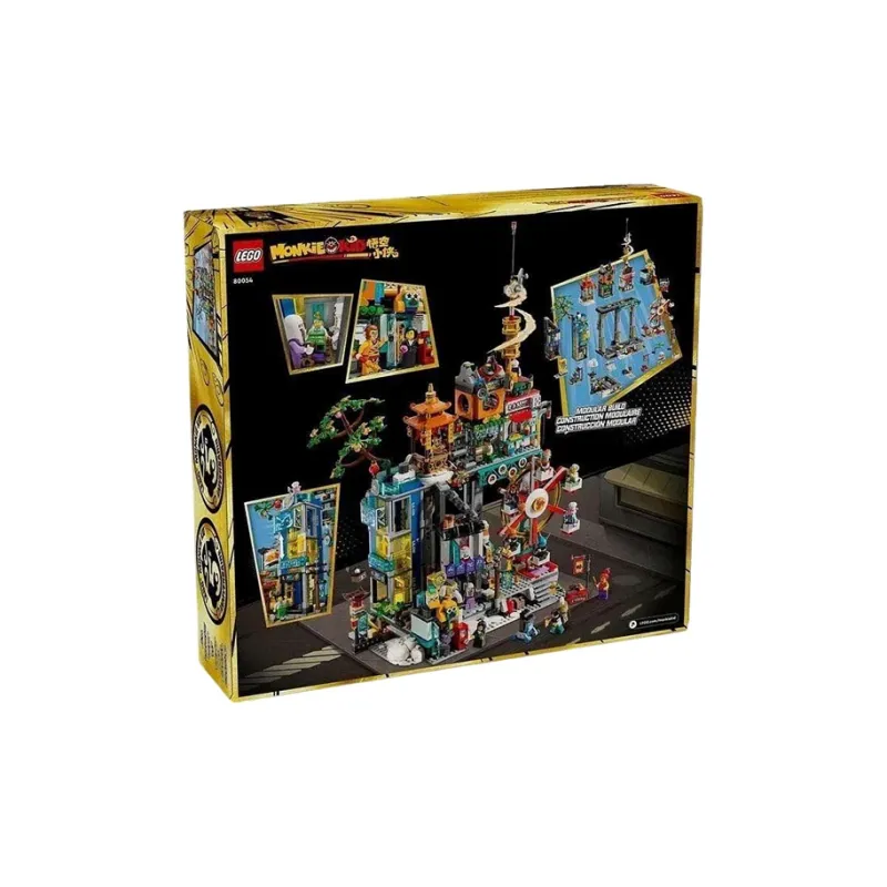LEGO Little Monkey King Collection Ten Thousand Cities Building Blocks 2330pcs Includes 15 Pcs Figures 80054-2