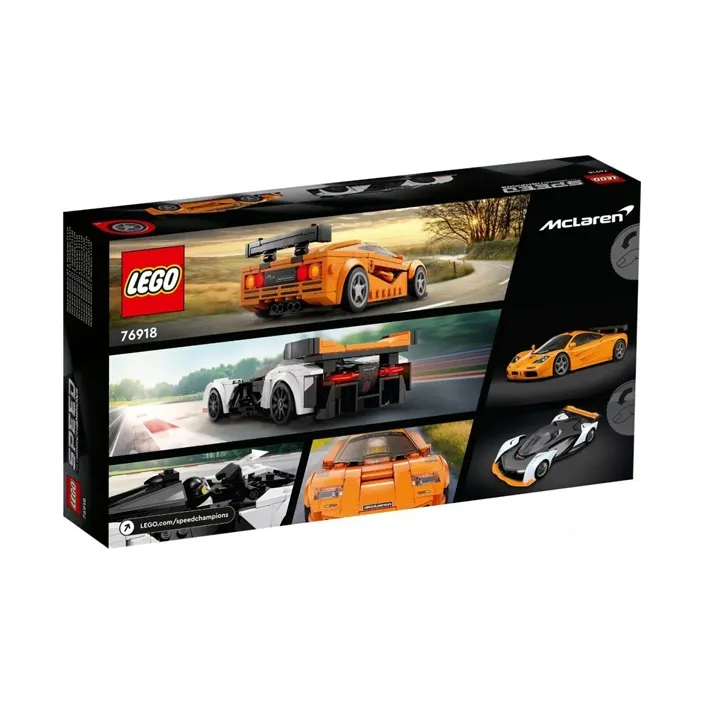 LEGO McLaren Solus GT & McLaren F1 LM Building Blocks 76918-2