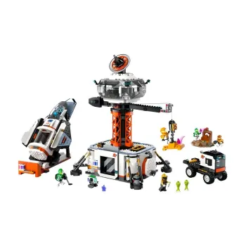 LEGO Space Base And Rocket Launchpad Building Blocks 60434