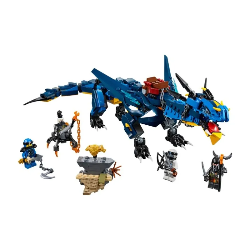 LEGO Phantom Ninja Collection Thunder And Lightning Storm Shenron Building Blocks 493pcs 70652-1