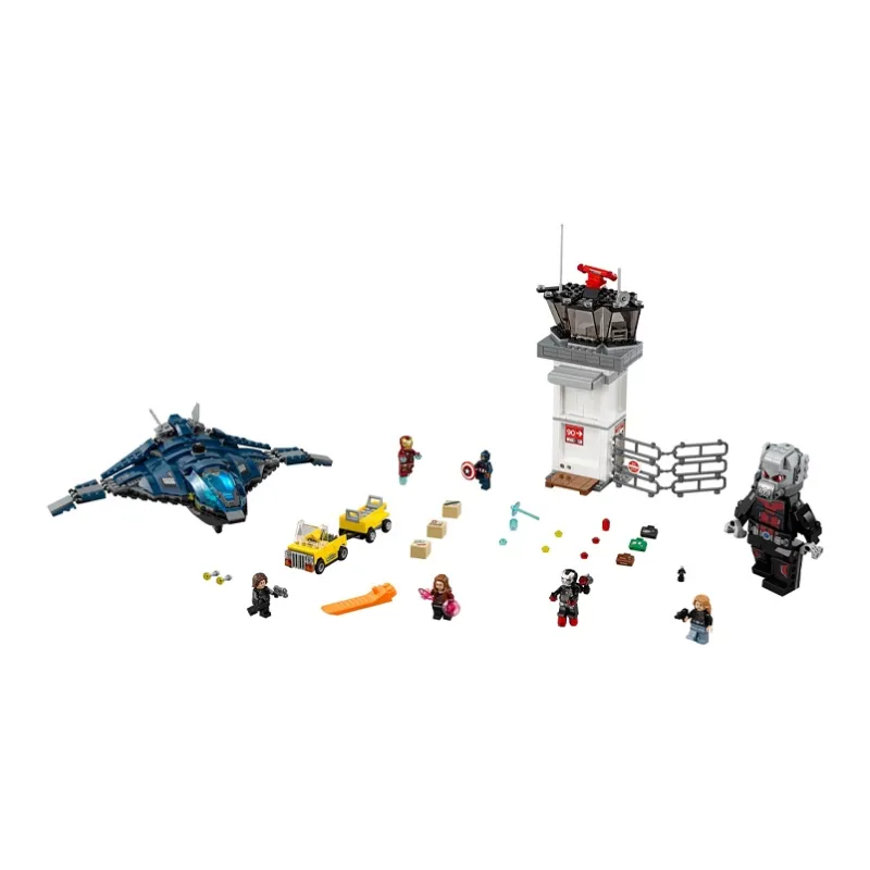 LEGO Super Hero Collection Marvel The Avengers Airport Battle Building Blocks 76051-3