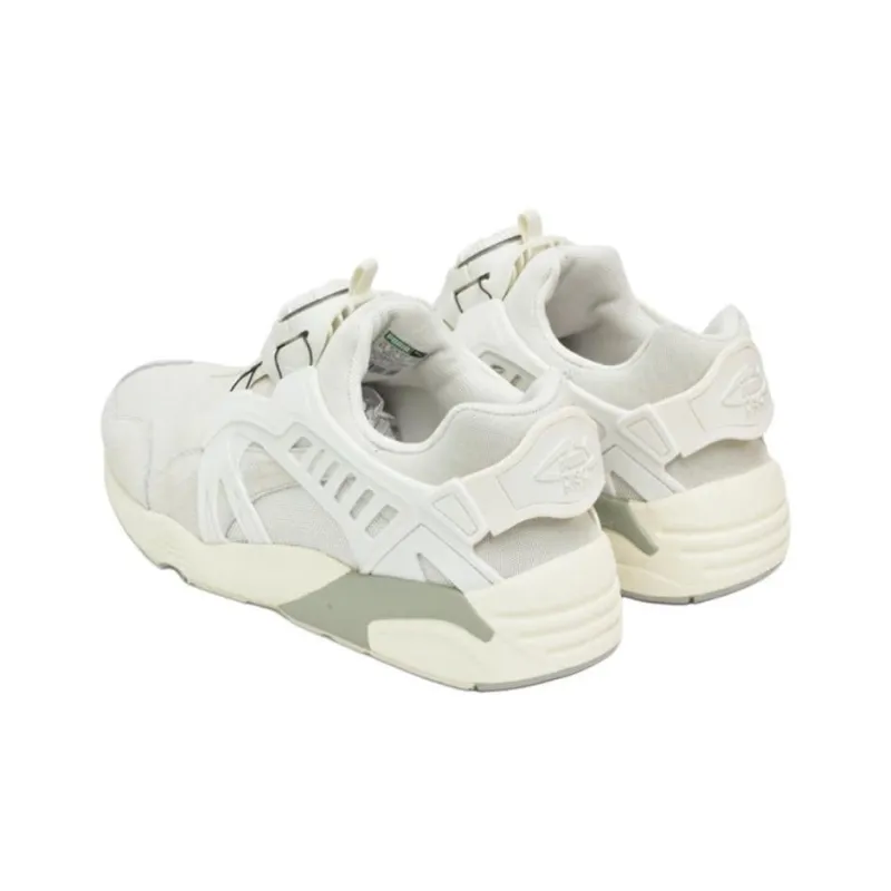 PUMA Disc Blaze Cushioning, Slip Resistant, And Abrasion Resistant Low Top Casual Shoes Women's White-1