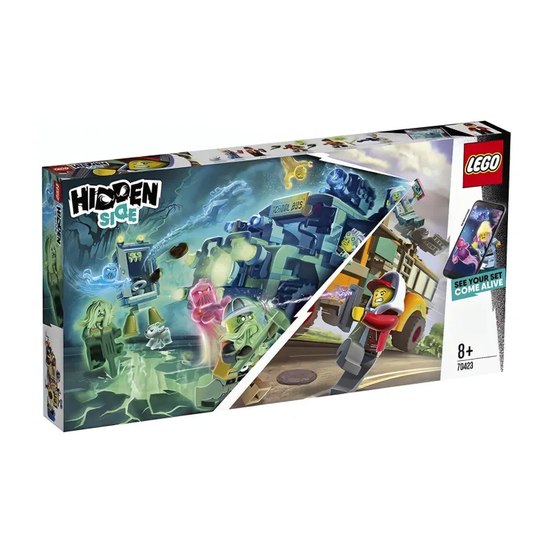 LEGO HIDDENSIDE Collection HiddenSide Collection Conf BANANA BUS Building Blocks 689pcs 5 Pcs Figures 70423-3