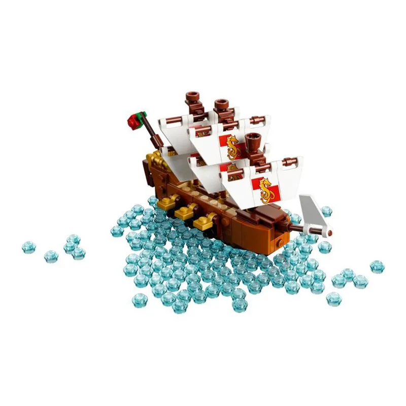 LEGO IDEAS Collectible Bottle Ship Building Blocks 21313-1
