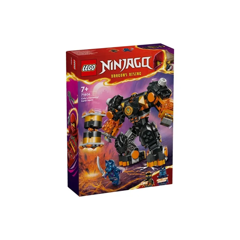 LEGO Cole's Elemental Earth Mech Building Blocks 71806-1