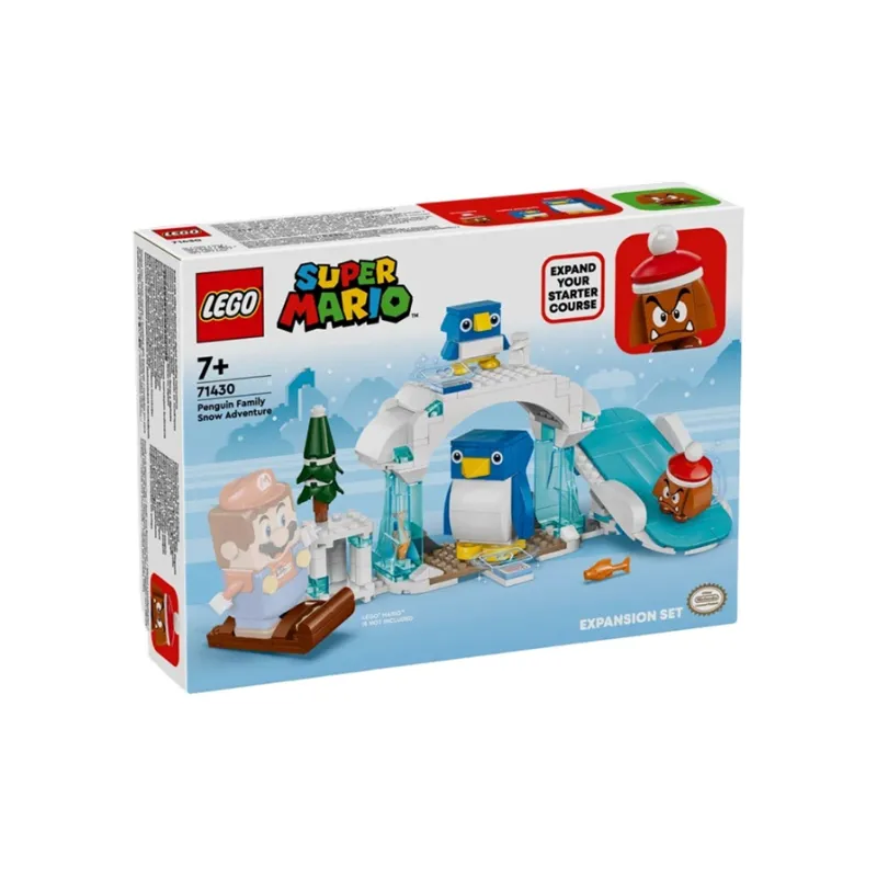 LEGO Penguin Family Snow Adventure Expansion Set Building Blocks 71430-2