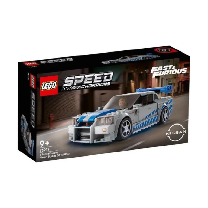 LEGO 2 Fast 2 Furious Nissan Skyline GT R R34 Building Blocks 76917-1