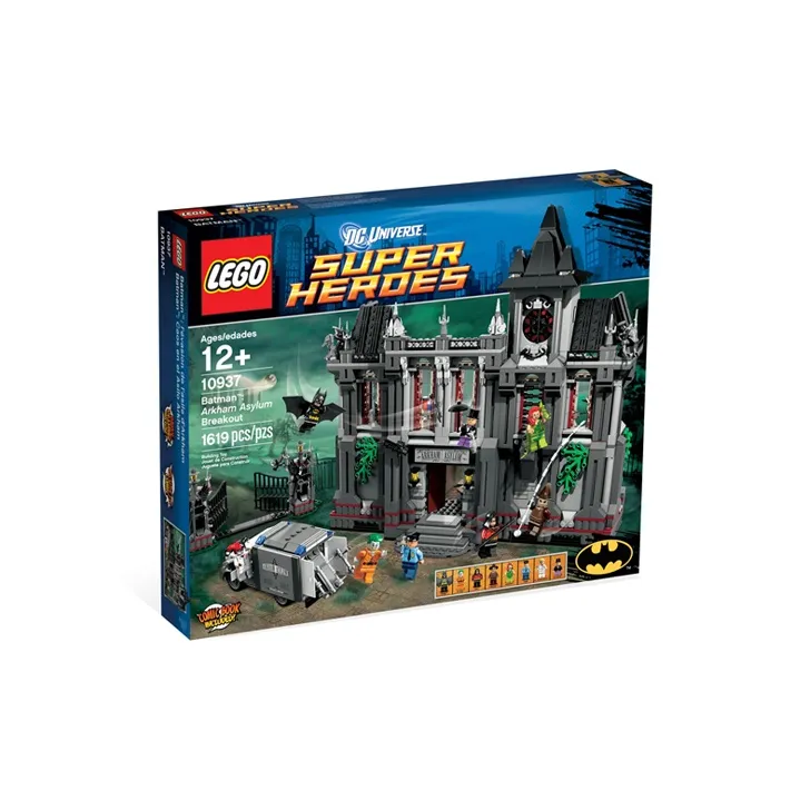 LEGO Dc Comics Super Heroes Batman  Arkham Asylum Breakout Set 10937-3