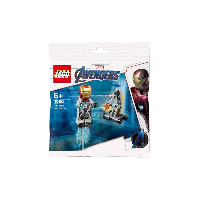 LEGO Super Hero Collection Iron Man And Dum E Puzzle Bag Building Blocks 0 300 30452-1