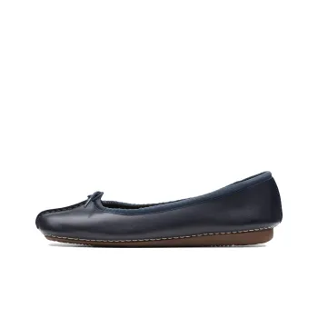 Clarks Freckle Ice Casual Single Shoes Women's Marine Blue