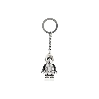 LEGO Scout Trooper Key Chain Building Blocks 854246