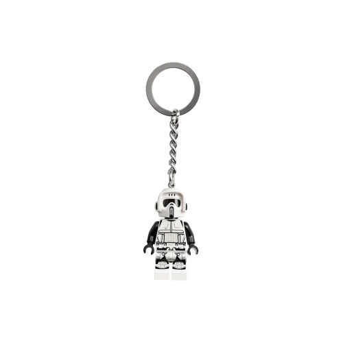 LEGO Scout Trooper Key Chain Building Blocks 854246