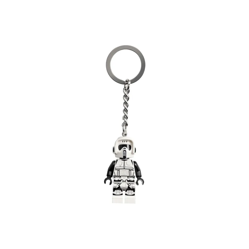 LEGO Scout Trooper Key Chain Building Blocks 854246-0