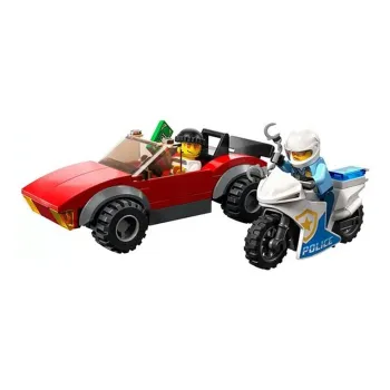 LEGO Police Bike Car Chase Building Blocks 60392