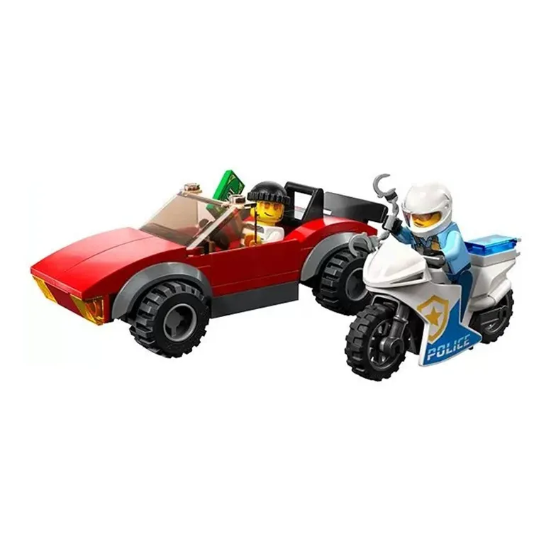 LEGO Police Bike Car Chase Building Blocks 60392-0