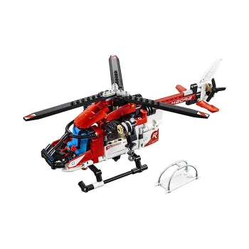 LEGO Technology Mechanical Set Technic Rescue Helicopter Building Blocks 301 600 42092