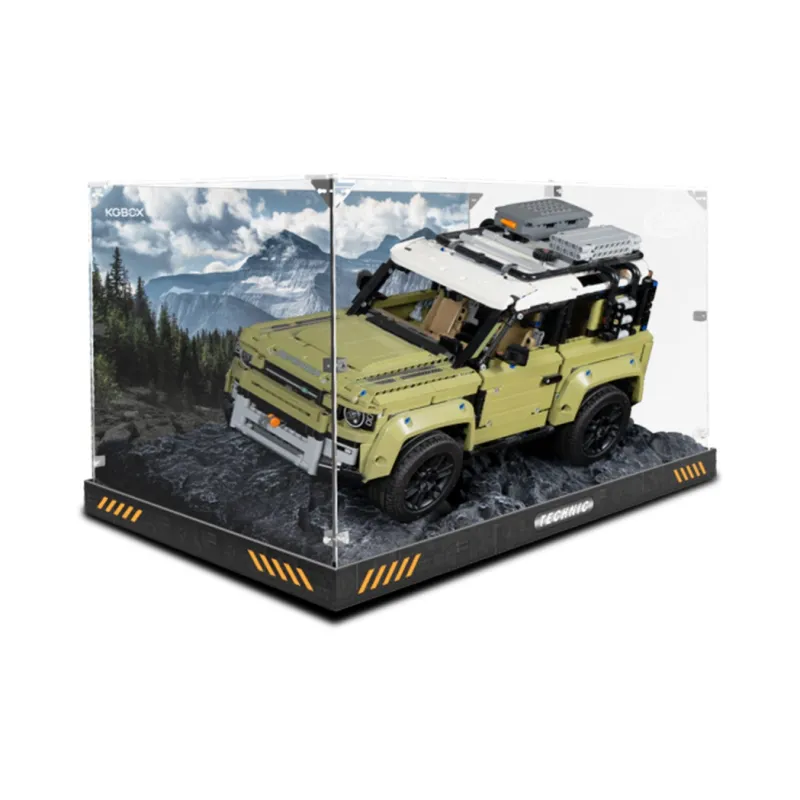 LEGO Land Rover Defender & Display Case Version B Building Blocks 42110 B-0