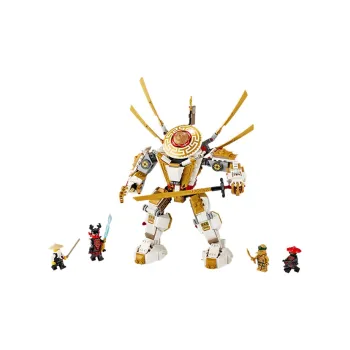 LEGO Phantom Ninja Collection Gold Mecha Building Blocks 301 600pcs 71702