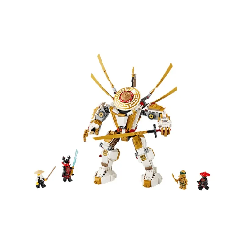LEGO Phantom Ninja Collection Gold Mecha Building Blocks 301 600pcs 71702-0