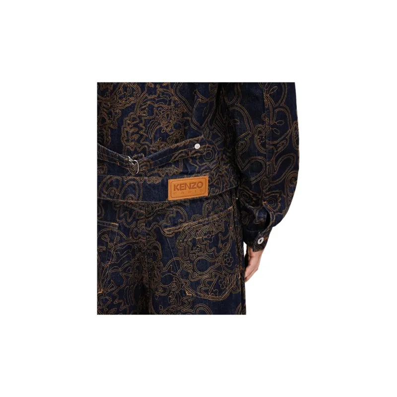 KENZO By Verdy Embroidered Trucker Jacket-7